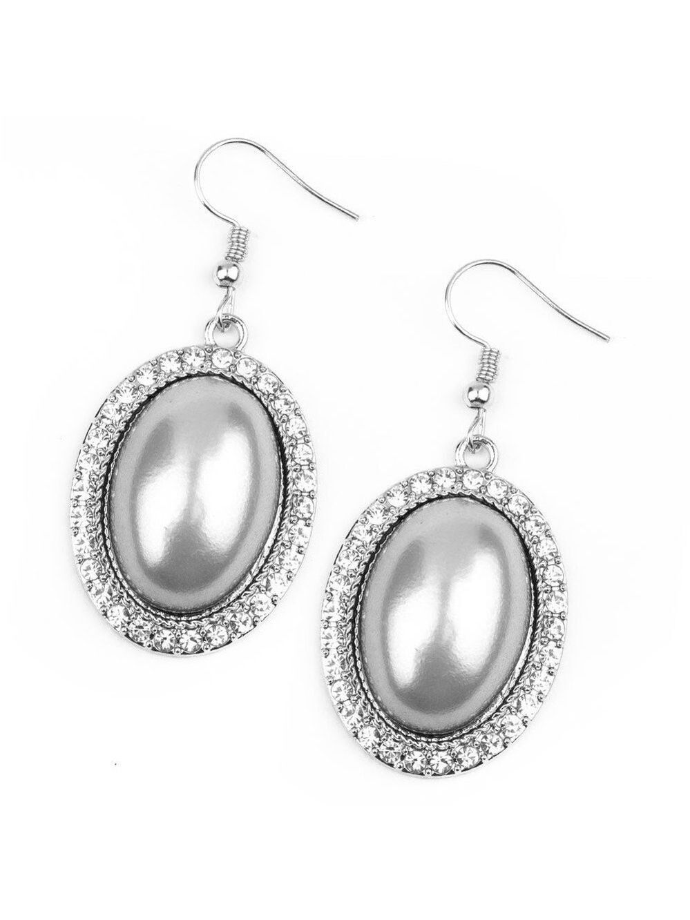 Paparazzi Celebrity Crush Silver Earrings